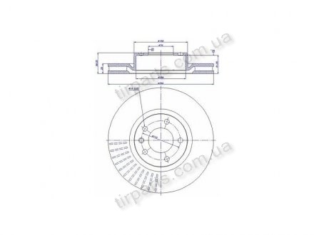 Фото автозапчасти тормозные диски OPEL OMEGA B (25_, 2 (D2272, 1.3421.2.4, 14873, 569044, 569044, 569044, WN742, 14873 03, 90392555 95), BD513, 205163, 90393496, 90393496, 9027133, 9027133, DI955138, GBD1013, 90344650, 90344650, 90344650, NBD432, VBD739) Polcar S71-0129