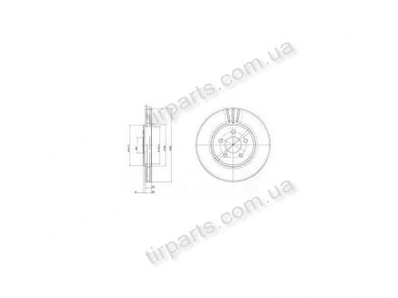 Тормозные диски Polcar S71-0185