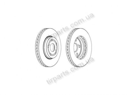 Гальмівні диски Polcar S71-0339