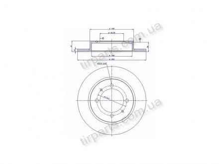 Фото автозапчастини гальмівні диски MITSUBISHI CARISMA ((431602042210, 431602042250, 28976, PW820195, PW820195, 20.2940, DI955673, 1.6027.5.4, 107269, MB699289, MB699289, 308729409, 308729409, 308729409, MB699288, MB699288, 57774, MR249356, MR249356, MR913846, MR913846 Polcar S71-1130