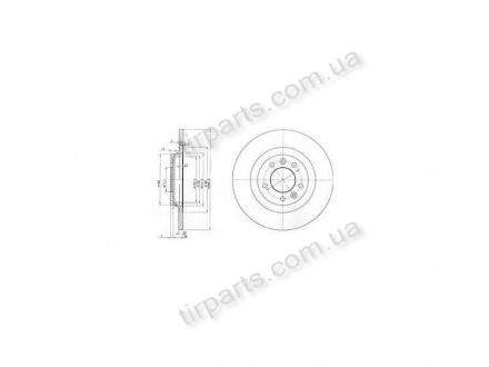 Фото автозапчасти тормозные диски. Polcar S71-1149