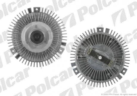 Виско-сцепление AUDI A8 94- (077121350D, 077121350C, 077121350A) Polcar SV-6021S (фото 1)