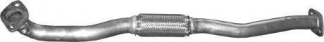 Труба приемная нержавеющая сталь Kia Sportage 2.0i (04-08)/Hyundai Tuscon 2.0 04 POLMOSTROW 4735
