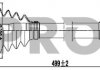 Фото автозапчасти приводной вал комплект Volkswagen POLO 01-12. SKODA FABIA 99-14. SEAT CORDOBA 02-09. IBIZA 02-15 левая PROFIT 2730-0611 (фото 1)