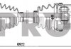 Фото автозапчастини привідний вал комплект RENAULT MEGANE 08-. SCENIC 09-. FLUENCE 10- права PROFIT 2730-1375 (фото 1)