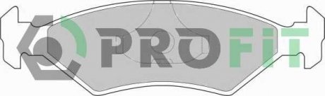 Колодки гальмівні дискові Передні FORD ESCORT/ORION 80-90,FIESTA 89-95,SIERRA 82-93,COURRIER 91-96 PROFIT 5000-0206