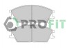 Фото автозапчасти колодки тормозные дисковые Передние HYUNDAI ACCENT 1.3I HATCHBACK 99-06,1.5CRDI 02-06,GETZ 1.1-1.6 02-09 PROFIT 5000-0435 (фото 1)