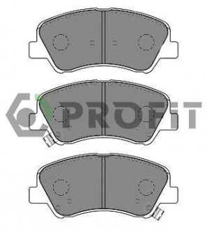 Колодки гальмівні дискові Передні HYNDAI ELANTRA NEW KIA CERATO 1,6 13- PROFIT 5000-0625 (фото 1)