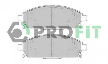 Колодки тормозные дисковые Передние NISSAN X-TRAIL 2,0 2,2D 2,5 01- PATHFINDER 2,7D 3,2D 3,3 3,5 97- PROFIT 5000-1263