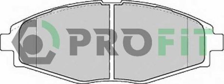 Колодки тормозные дисковые Передние GM DAEWOO MATIZ 0,8 1,1 05- LANOS 1,5 99- R13 PROFIT 5000-1337 (фото 1)