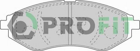 Колодки гальмівні дискові Передні DAEWOO KALOS 1.4 03-, CHEVROLET AVEO, KALOS PROFIT 5000-1699 (фото 1)