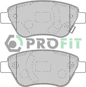 Колодки тормозные дисковые Передние OPEL CORSA 06- PROFIT 5000-1920