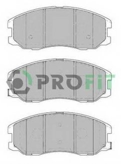 Колодки тормозные дисковые Передние OPEL ANTARA, 2.4, 3.2 V6, 2.0 CDTI 05/06- CHEVR CAPTIVA 2.0-3.2 06- PROFIT 5000-1934 (фото 1)