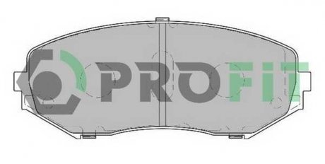 Колодки тормозные дисковые Передние SUZUKI GRAND VITARA 2.7 XL-703-,1.6 2.0 05- PROFIT 5000-2017