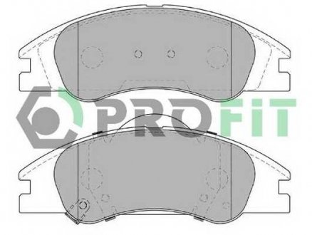 Колодки гальмівні дискові Передні KIA CERATO 1.5CRDI-2.0CRDI 04- PROFIT 5000-2050 (фото 1)
