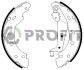 Фото автозапчасти колодки тормозные барабанные SMART FORTWO 04-. CITY-COUPE 98-04. ROADSTER 03-05 PROFIT 5001-0614 (фото 1)