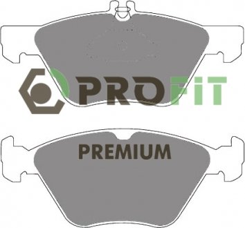Колодки тормозные дисковые Передняя PREMIUM MERCEDES E (W210) 95-02 PROFIT 5005-1050