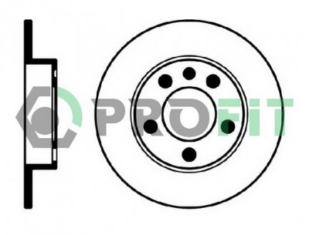 Фото автозапчасти задн AUDI TT 10/98-06/06,SEAT CORDOBA 09/02- IBIZA 02/02-LEON 11/99-06/06 TOLEDO 04/99-05/06,SKODA FABIA 12/06- PROFIT 5010-0929