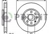 Фото автозапчастини диск гальмівний Передній OPEL COMBO II 10/01- CORSA C 9/00-6/06 MERIVA 5/03- TIGRA B TWINTOP 6/04- VENT PROFIT 5010-1131 (фото 1)