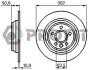 Фото автозапчасти задн FORD GALAXY 1.8-2.3 06-,MONDEO 1.6-2.5 07-,S-MAX 1.8-2.3 07- PROFIT 5010-1616 (фото 1)