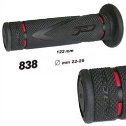 Грипси 838 X-Slim красно/черные, диам.22/25 / д=122мм PROGRIP MO 710-351 (фото 1)