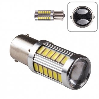 Фото автозапчасти лампа /габаритна/LED 1157/33SMD-5730/12v/3w/285lm White Pulso LP-312857