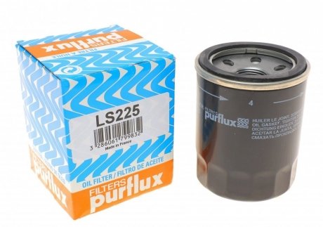 Фильтр масляный Hyundai Accent/Gets 1.1-1.6 02- (h=89mm) Purflux LS225 (фото 1)