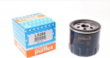 Фильтр масляный Ford Fiesta 1.0-1.4 -02 Purflux LS285 (фото 1)