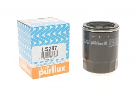 Фильтр масляный Mazda 626 II-V 1.8-2.0/Smart Forfour Purflux LS287 (фото 1)