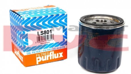 Фільтр масляний Ford Fiesta/Mondeo 1.8D/TD-00 Purflux LS801 (фото 1)