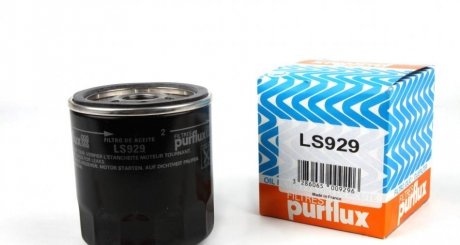 Фільтр масляний Volkswagen T5 2.0BiTDI 09- Purflux LS929 (фото 1)