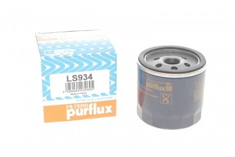 Фильтр масляный Ford Fiesta 1.4i Purflux LS934 (фото 1)