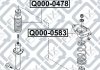 Пильовик заднього амортизатора INFINITI G20 (P11) 1998-2001 Q-FIX Q0000478 (фото 2)