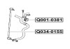 Фото автозапчастини втулка переднього стабілізатора TOYOTA BELTA KSP92/SCP92 2005- Q-FIX Q001-0381 (фото 2)