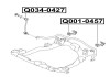 Втулка переднего стабилизатора KIA SORENTO (BL) 2006-2009 Q-FIX Q0010457 (фото 2)