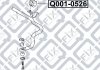 Втулка переднего стабилизатора TOYOTA LAND CRUISER PRADO 90 1996-2002 Q-FIX Q001-0526 (фото 1)