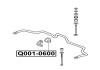 Фото автозапчасти втулка заднего стабилизатора KIA SORENTO (FY) 2002-2006 Q-FIX Q0010600 (фото 2)