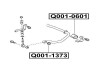 Фото автозапчасти втулка заднего стабилизатора TOYOTA LAND CRUISER 200 (_J2_) 4.5 D V8 (VDJ200) 01.2008 - Q-FIX Q001-0601 (фото 2)