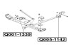 Фото автозапчастини втулка задньої ресори CHRYSLER GRAND VOYAGER IV (RG, RS) 3.3 (EGA) 2000.02-2008.12 Q-FIX Q0011339 (фото 2)