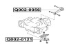 Фото автозапчасти подушка двигателя передняя SUBARU FORESTER S11 2001-2007 Q-FIX Q002-0121 (фото 2)