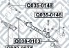 Пыльник рулевой рейки LEXUS CT200H ZWA10 2010- Q-FIX Q003-0074 (фото 2)