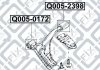 Сайлентблок переднего переднего рычага INFINITI G20 (P11) 1998-2001 Q-FIX Q0050172 (фото 2)