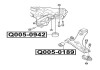 Фото автозапчасти сайлентблок переднего переднего рычага HYUNDAI IX35 (LM, EL, ELH) 1.6 (G4FD) 2010.11- Q-FIX Q005-0189 (фото 2)