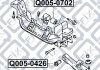 Сайлентблок передній переднього важеля MITSUBISHI EK-SERIES H81W 2001-2004 Q-FIX Q005-0426 (фото 2)