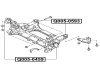 Фото автозапчасти сайлентблок подрамника передний NISSAN PRIMERA (P12) 1.6 (QG16DE) 2002.01- Q-FIX Q0050459 (фото 2)