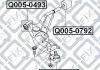 Сайлентблок рычага нижнего передний CHEVROLET LEGANZA (V100) 1998-2002 Q-FIX Q0050493 (фото 2)