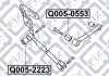 Сайлентблок заднього важеля LAND ROVER FREELANDER (L314) 1.8 16V 4X4 11.2000 - 10.2006 Q-FIX Q005-0553 (фото 2)