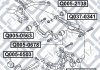 Сайлентблок задньої поперечної тяги AUDI A3/A3 Sportback (8P) 2003-2013 Q-FIX Q005-0563 (фото 1)