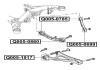 Фото автозапчасти сайлентблок задней подвески AUDI Q7 (4L) 3.0 TDI QUATTRO 03.2006 - 05.2008 Q-FIX Q005-0785 (фото 2)