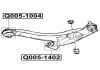 Фото автозапчастини сайлентблок задній переднього важеля CHRYSLER NEON II 2000-2005 Q-FIX Q0051004 (фото 2)